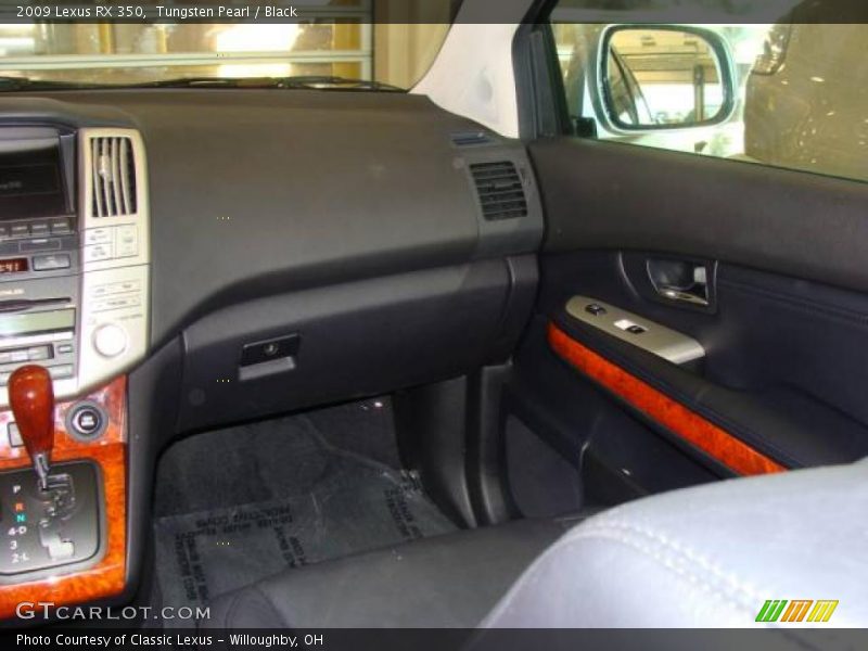 Tungsten Pearl / Black 2009 Lexus RX 350