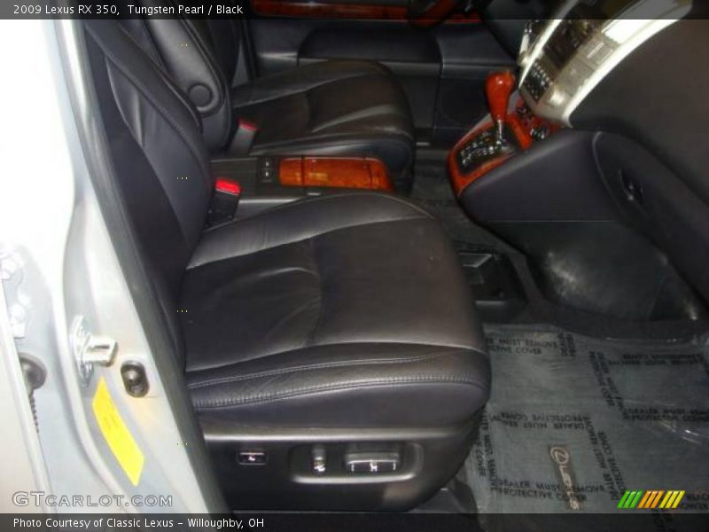 Tungsten Pearl / Black 2009 Lexus RX 350