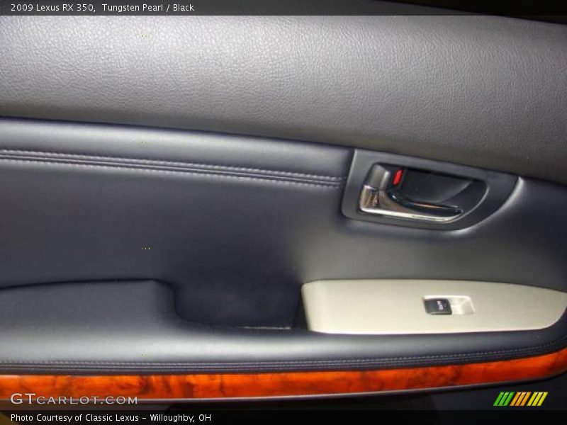 Tungsten Pearl / Black 2009 Lexus RX 350