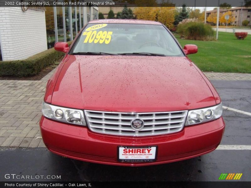 Crimson Red Pearl / Neutral Shale 2002 Cadillac Seville SLS