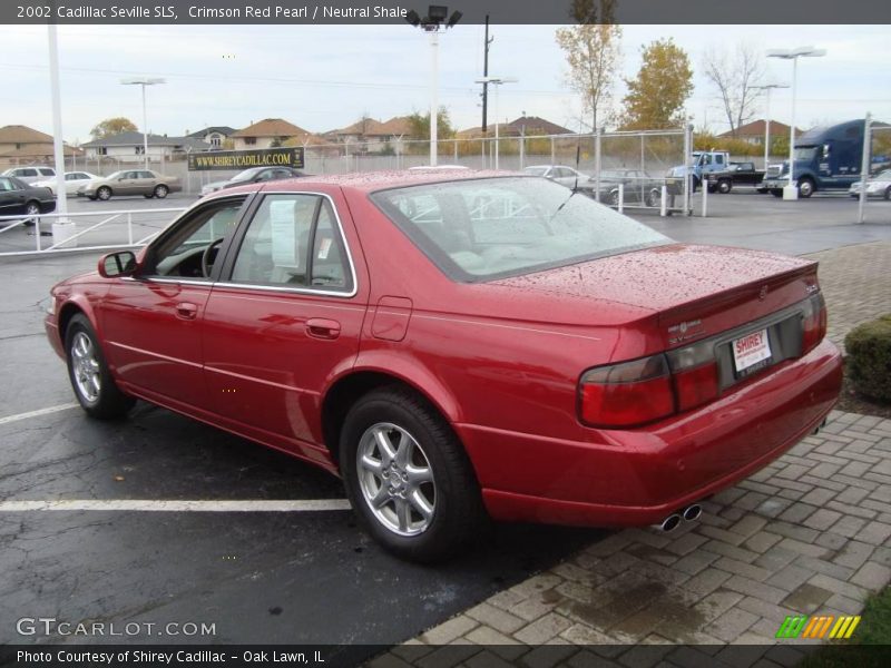 Crimson Red Pearl / Neutral Shale 2002 Cadillac Seville SLS