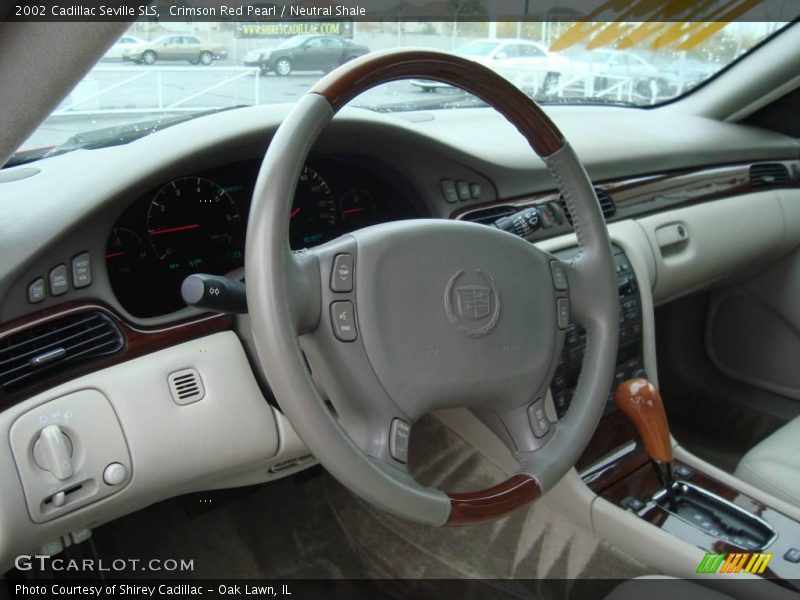 Crimson Red Pearl / Neutral Shale 2002 Cadillac Seville SLS