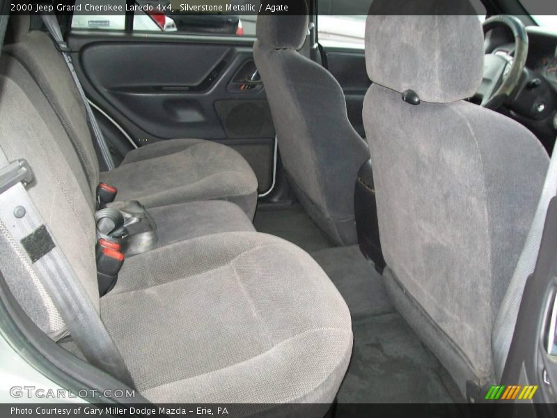 Silverstone Metallic / Agate 2000 Jeep Grand Cherokee Laredo 4x4