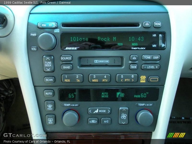 Polo Green / Oatmeal 1999 Cadillac Seville SLS
