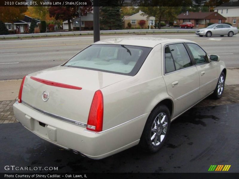 Vanilla Latte / Shale/Cocoa 2010 Cadillac DTS