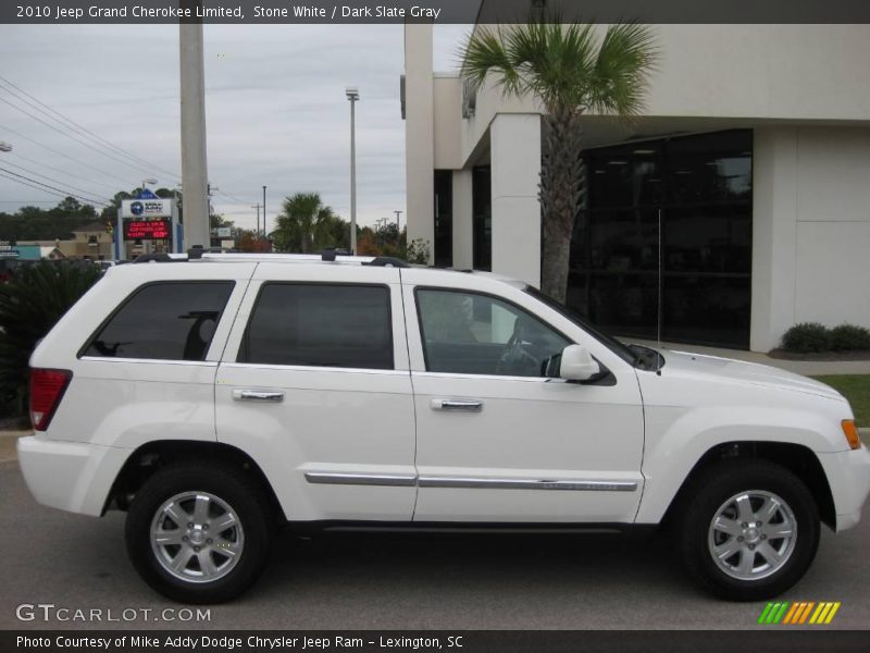 Stone White / Dark Slate Gray 2010 Jeep Grand Cherokee Limited