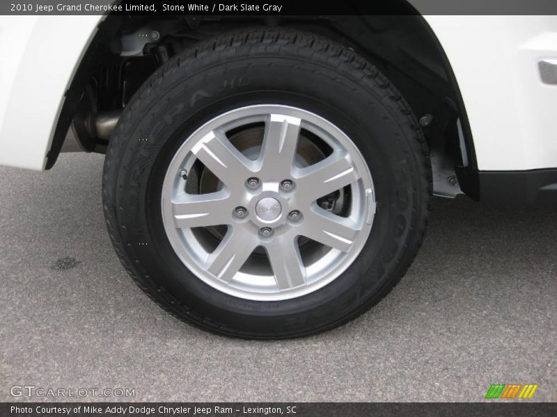 Stone White / Dark Slate Gray 2010 Jeep Grand Cherokee Limited