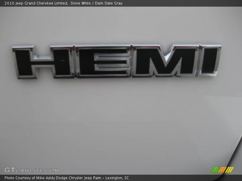Stone White / Dark Slate Gray 2010 Jeep Grand Cherokee Limited