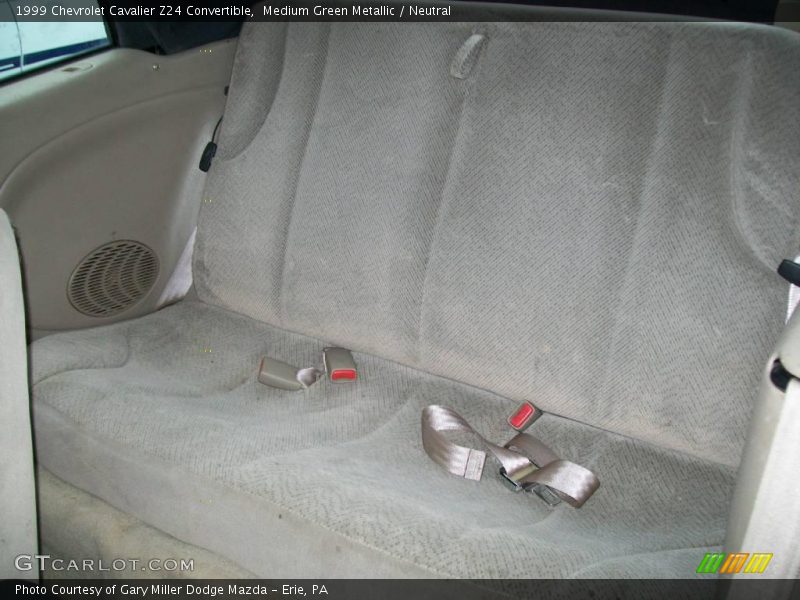 Medium Green Metallic / Neutral 1999 Chevrolet Cavalier Z24 Convertible