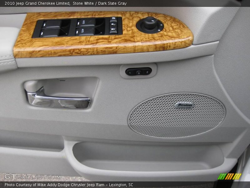 Stone White / Dark Slate Gray 2010 Jeep Grand Cherokee Limited