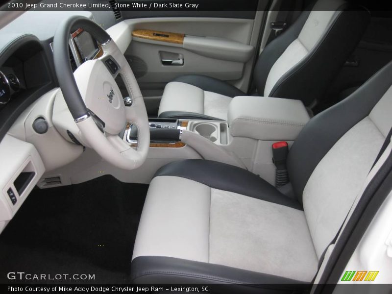 Stone White / Dark Slate Gray 2010 Jeep Grand Cherokee Limited