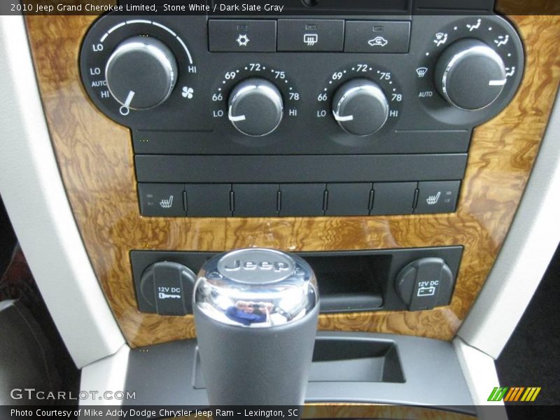 Stone White / Dark Slate Gray 2010 Jeep Grand Cherokee Limited