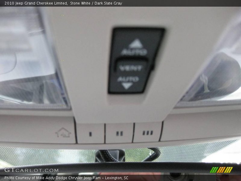 Stone White / Dark Slate Gray 2010 Jeep Grand Cherokee Limited