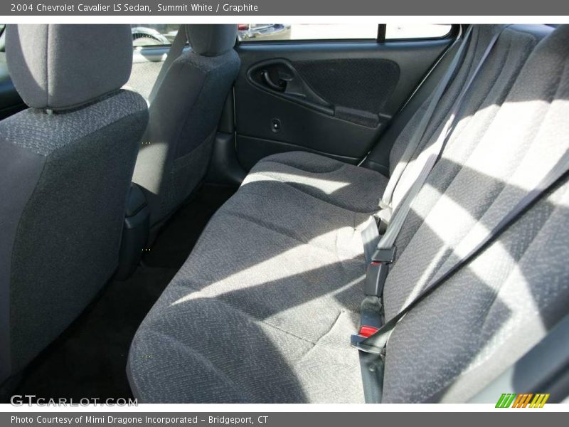 Summit White / Graphite 2004 Chevrolet Cavalier LS Sedan