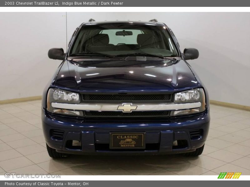 Indigo Blue Metallic / Dark Pewter 2003 Chevrolet TrailBlazer LS