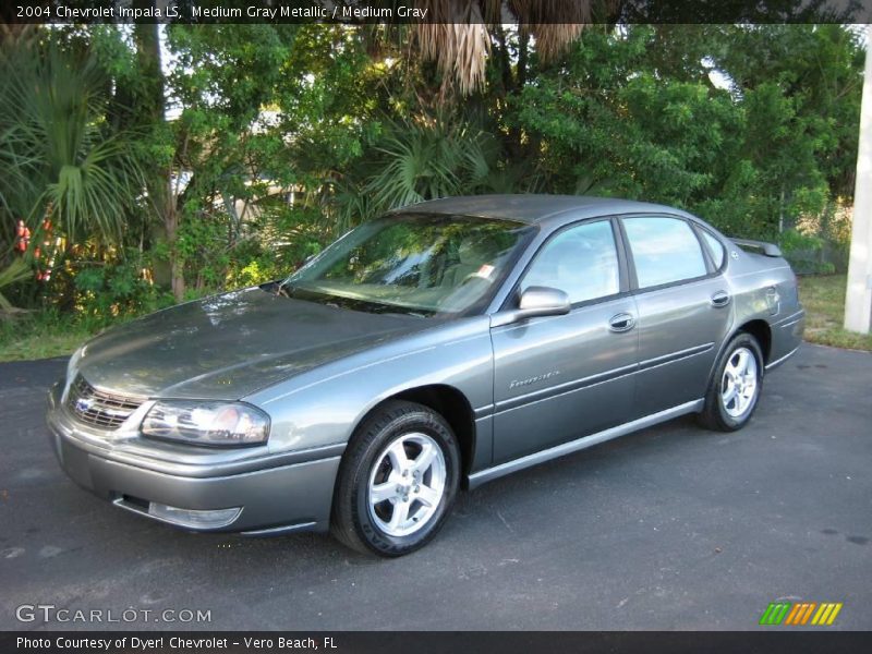 Medium Gray Metallic / Medium Gray 2004 Chevrolet Impala LS