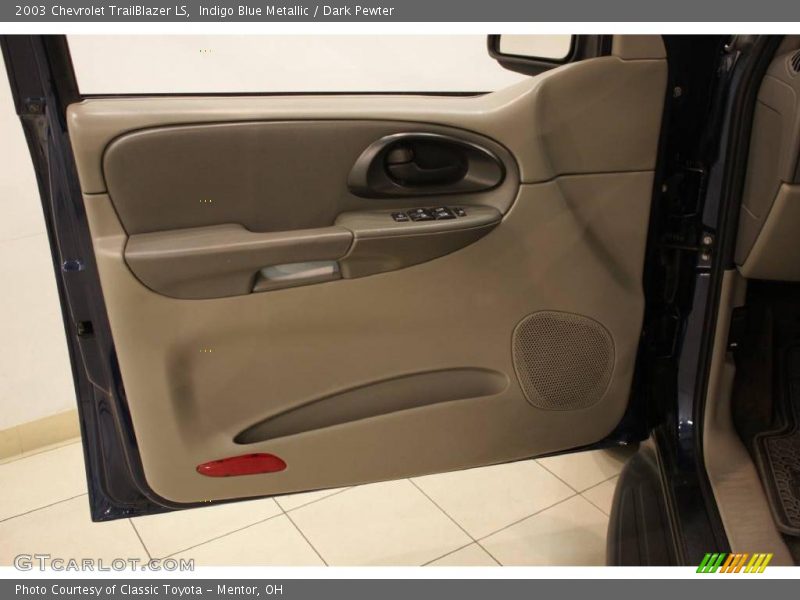 Indigo Blue Metallic / Dark Pewter 2003 Chevrolet TrailBlazer LS