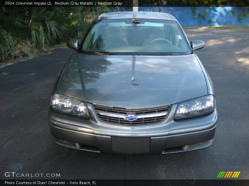 Medium Gray Metallic / Medium Gray 2004 Chevrolet Impala LS