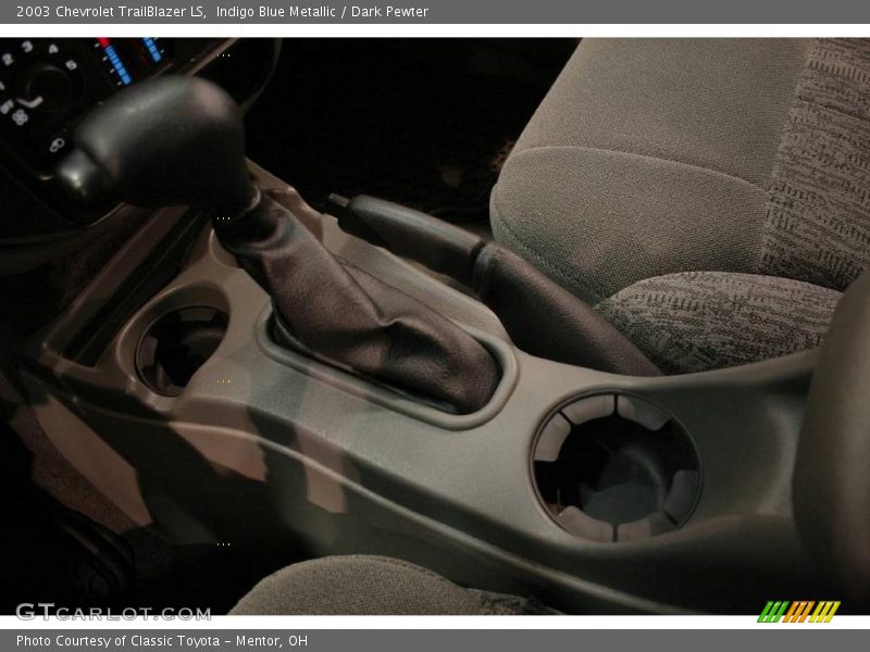 Indigo Blue Metallic / Dark Pewter 2003 Chevrolet TrailBlazer LS