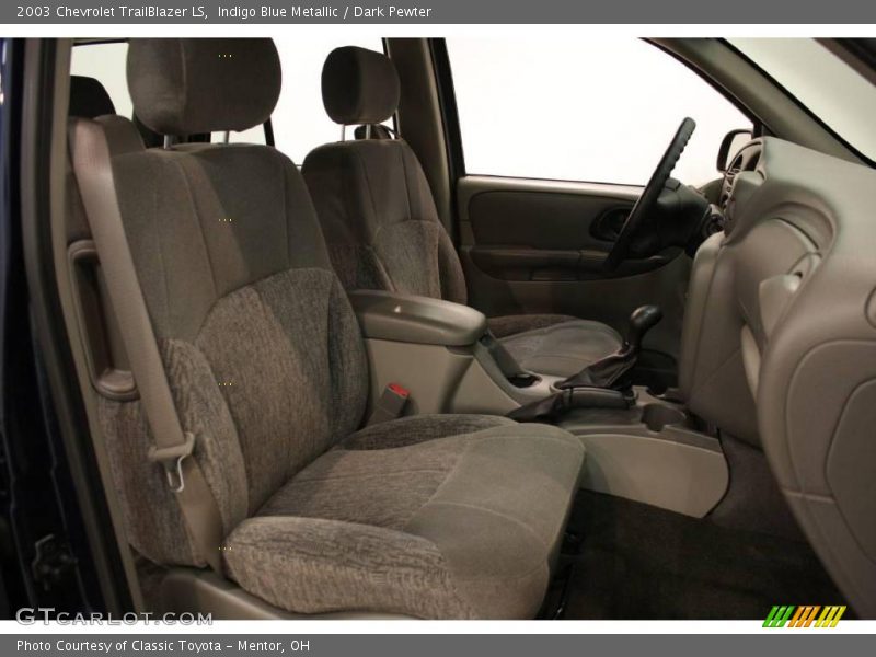 Indigo Blue Metallic / Dark Pewter 2003 Chevrolet TrailBlazer LS