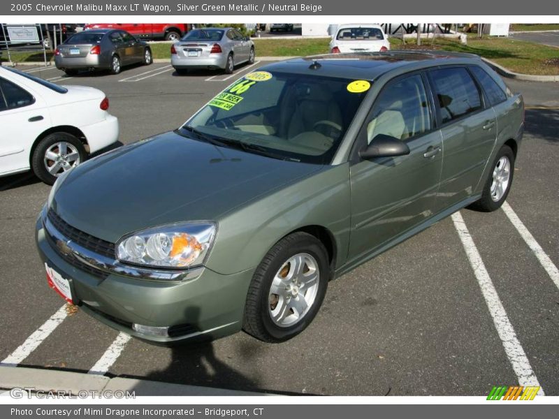 Silver Green Metallic / Neutral Beige 2005 Chevrolet Malibu Maxx LT Wagon