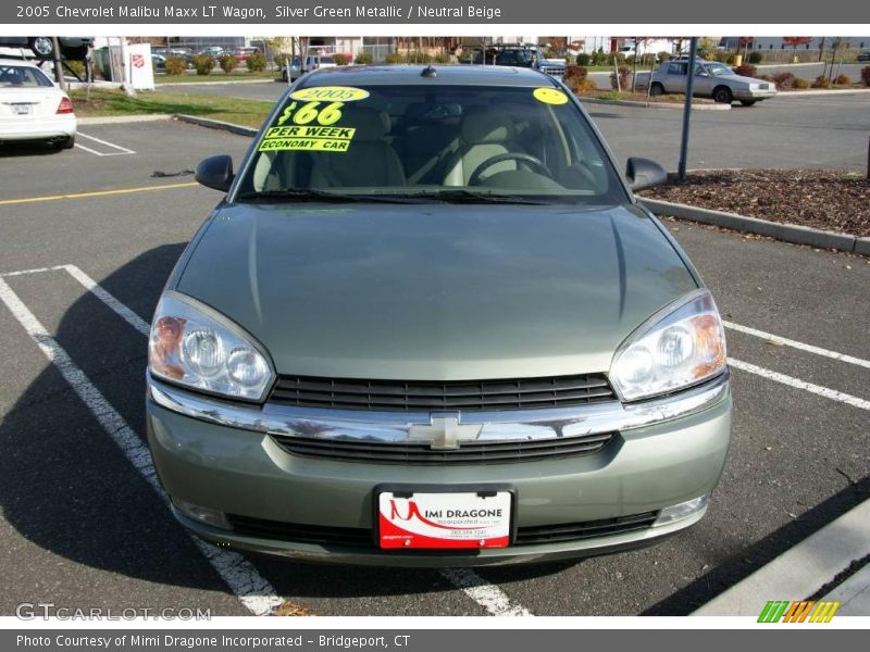 Silver Green Metallic / Neutral Beige 2005 Chevrolet Malibu Maxx LT Wagon