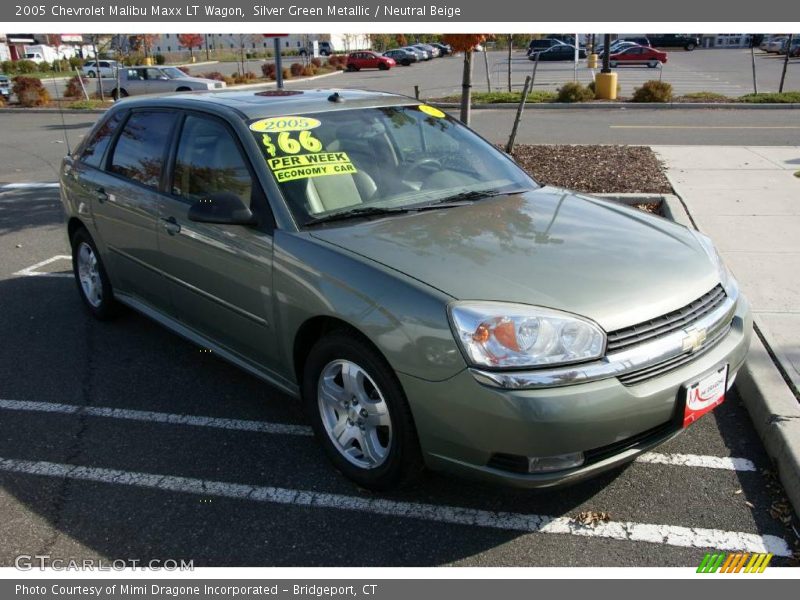 Silver Green Metallic / Neutral Beige 2005 Chevrolet Malibu Maxx LT Wagon