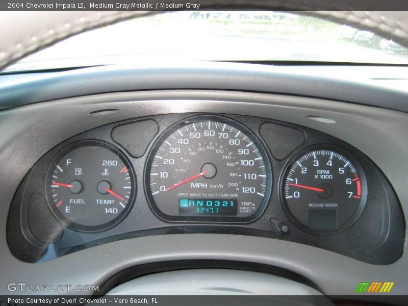 Medium Gray Metallic / Medium Gray 2004 Chevrolet Impala LS