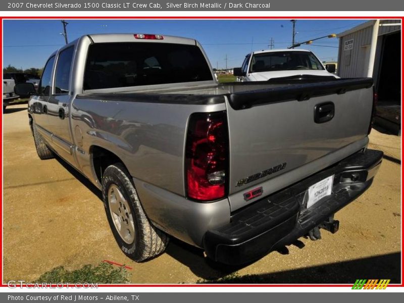 Silver Birch Metallic / Dark Charcoal 2007 Chevrolet Silverado 1500 Classic LT Crew Cab