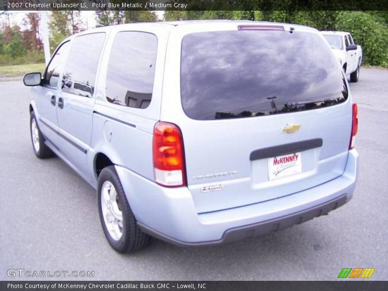 Polar Blue Metallic / Medium Gray 2007 Chevrolet Uplander LS