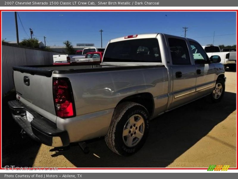 Silver Birch Metallic / Dark Charcoal 2007 Chevrolet Silverado 1500 Classic LT Crew Cab