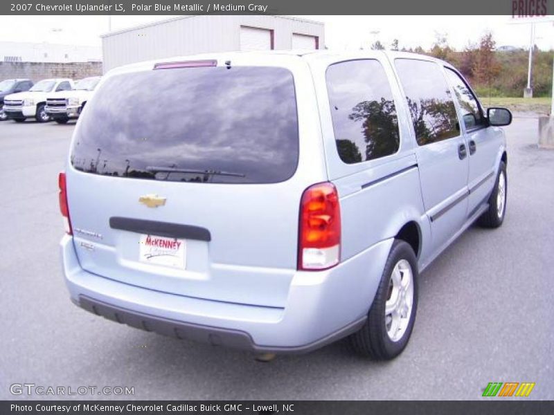 Polar Blue Metallic / Medium Gray 2007 Chevrolet Uplander LS