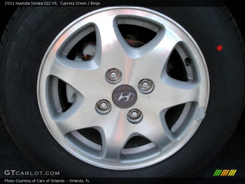Cypress Green / Beige 2001 Hyundai Sonata GLS V6