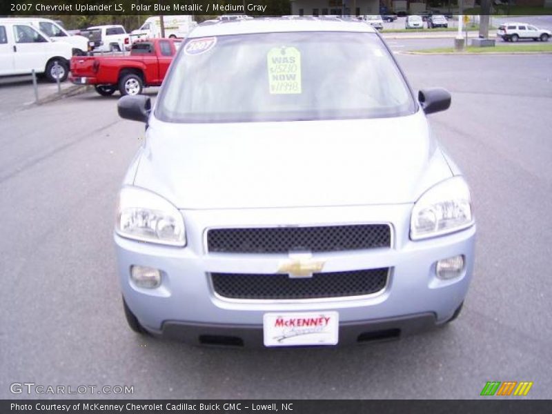 Polar Blue Metallic / Medium Gray 2007 Chevrolet Uplander LS