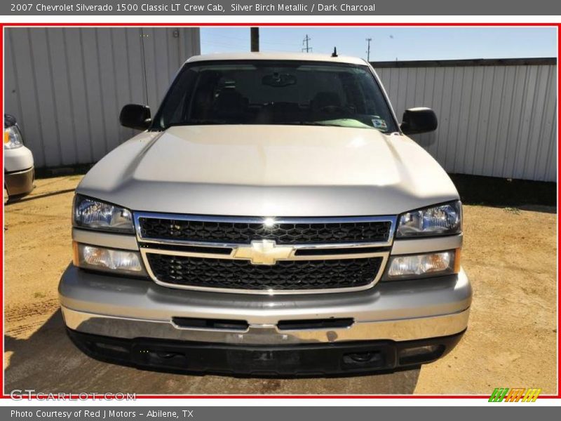 Silver Birch Metallic / Dark Charcoal 2007 Chevrolet Silverado 1500 Classic LT Crew Cab