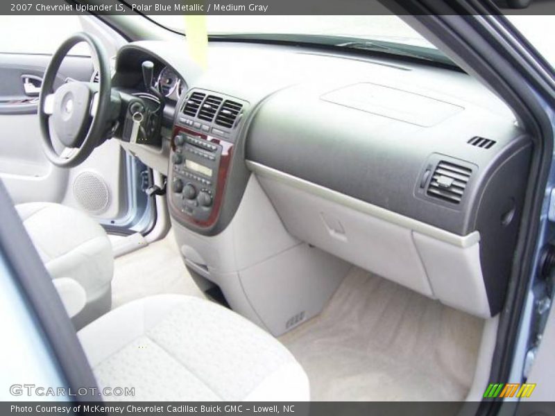 Polar Blue Metallic / Medium Gray 2007 Chevrolet Uplander LS