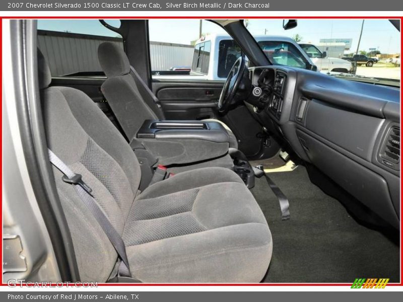 Silver Birch Metallic / Dark Charcoal 2007 Chevrolet Silverado 1500 Classic LT Crew Cab