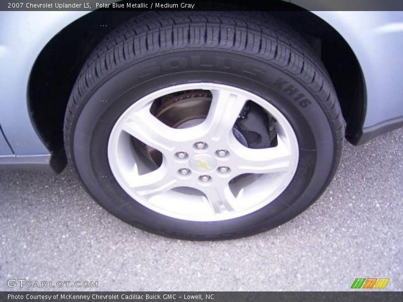 Polar Blue Metallic / Medium Gray 2007 Chevrolet Uplander LS
