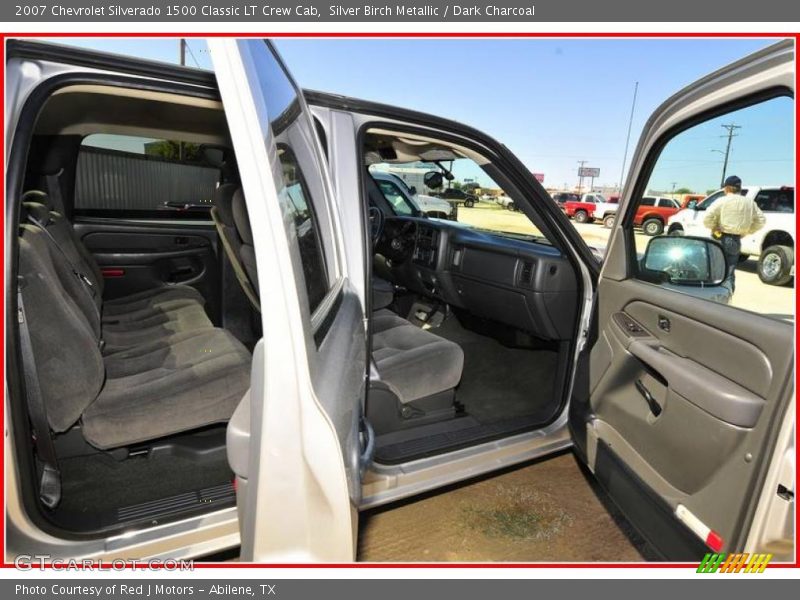 Silver Birch Metallic / Dark Charcoal 2007 Chevrolet Silverado 1500 Classic LT Crew Cab