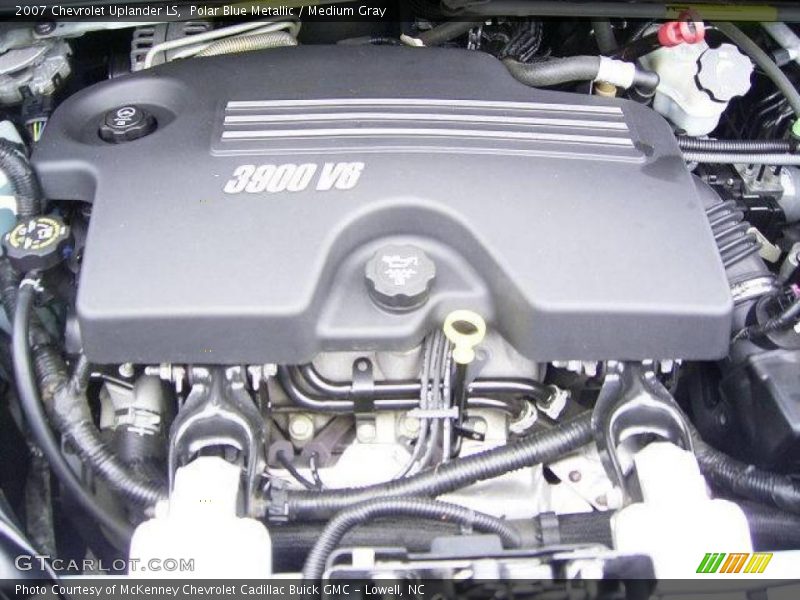 Polar Blue Metallic / Medium Gray 2007 Chevrolet Uplander LS