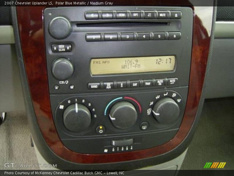 Polar Blue Metallic / Medium Gray 2007 Chevrolet Uplander LS