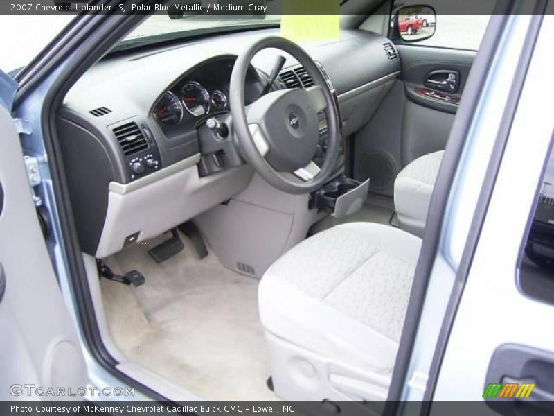 Polar Blue Metallic / Medium Gray 2007 Chevrolet Uplander LS