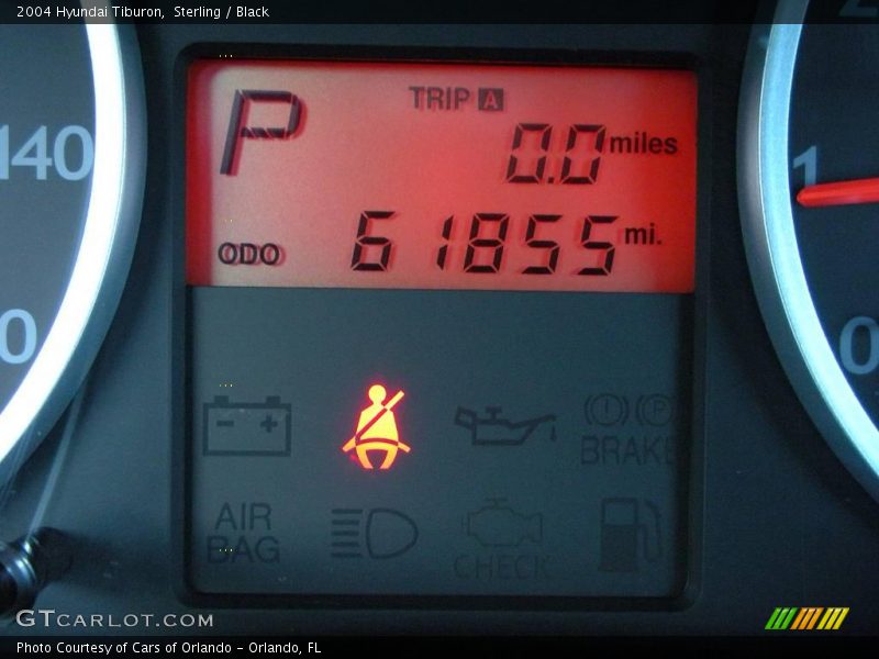 Sterling / Black 2004 Hyundai Tiburon