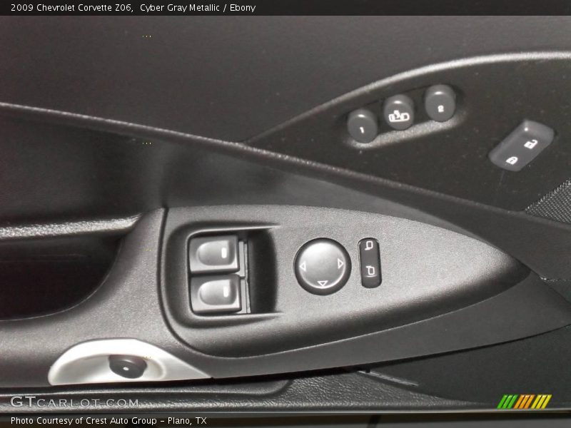 Cyber Gray Metallic / Ebony 2009 Chevrolet Corvette Z06