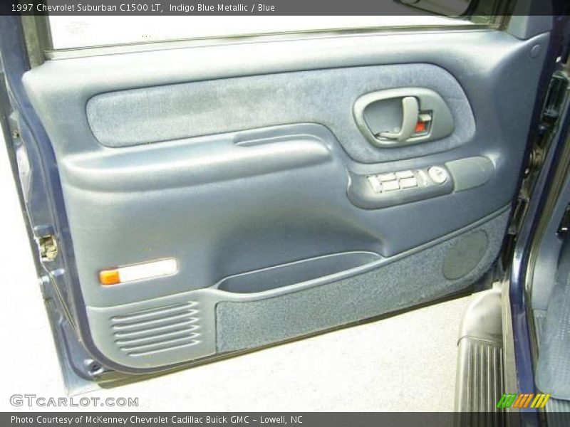 Indigo Blue Metallic / Blue 1997 Chevrolet Suburban C1500 LT