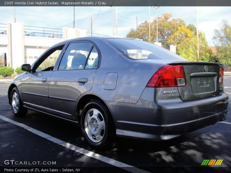 Magnesium Metallic / Gray 2005 Honda Civic Hybrid Sedan