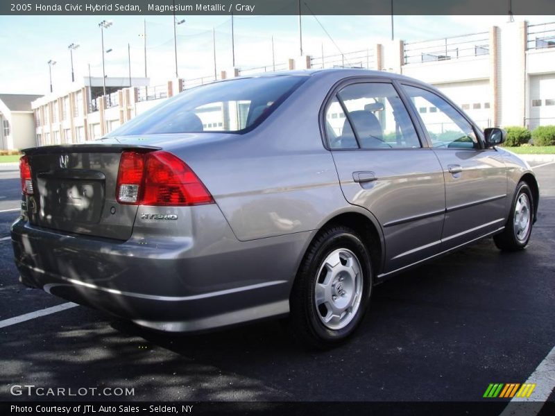 Magnesium Metallic / Gray 2005 Honda Civic Hybrid Sedan
