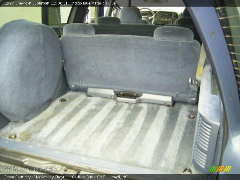 Indigo Blue Metallic / Blue 1997 Chevrolet Suburban C1500 LT