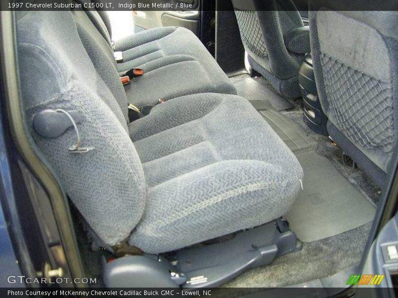 Indigo Blue Metallic / Blue 1997 Chevrolet Suburban C1500 LT