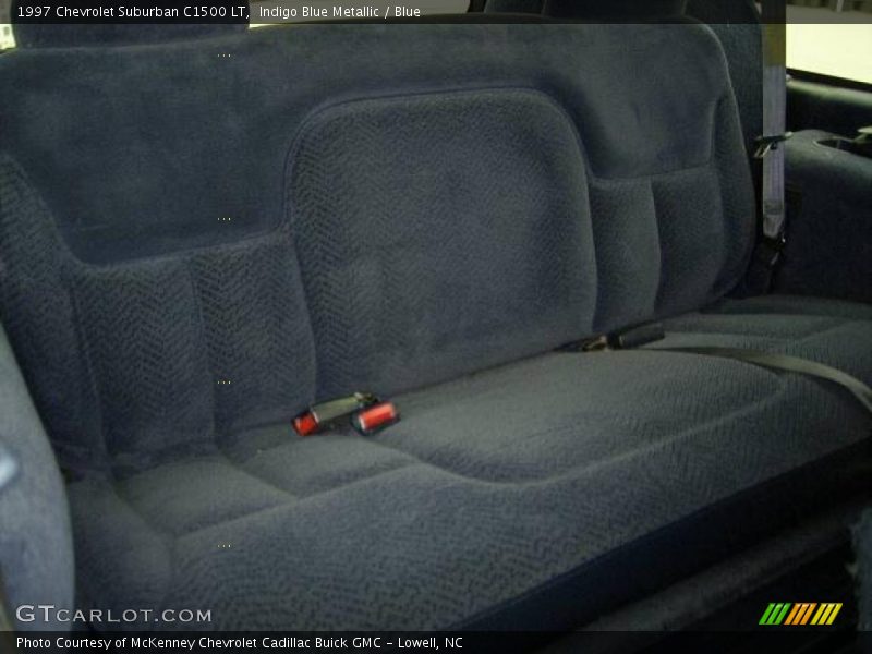 Indigo Blue Metallic / Blue 1997 Chevrolet Suburban C1500 LT